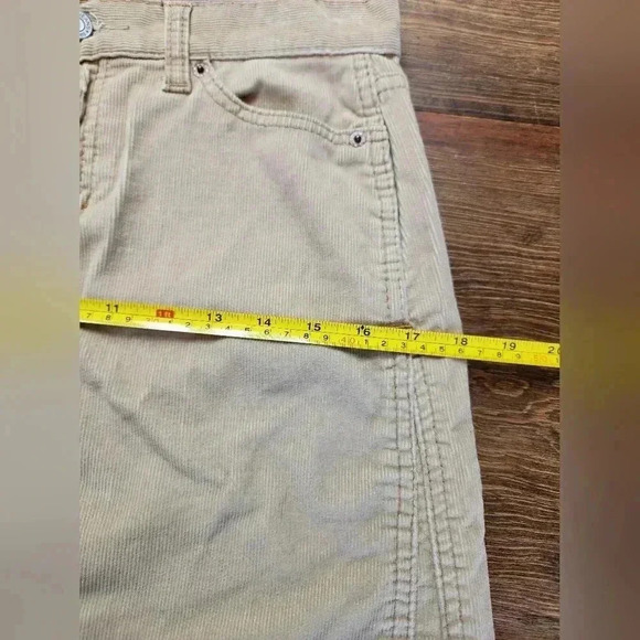 Gap Vintage Like New Women's Jeans Curdoroy Western Style Short Tan Skirt - Picture 8 of 9